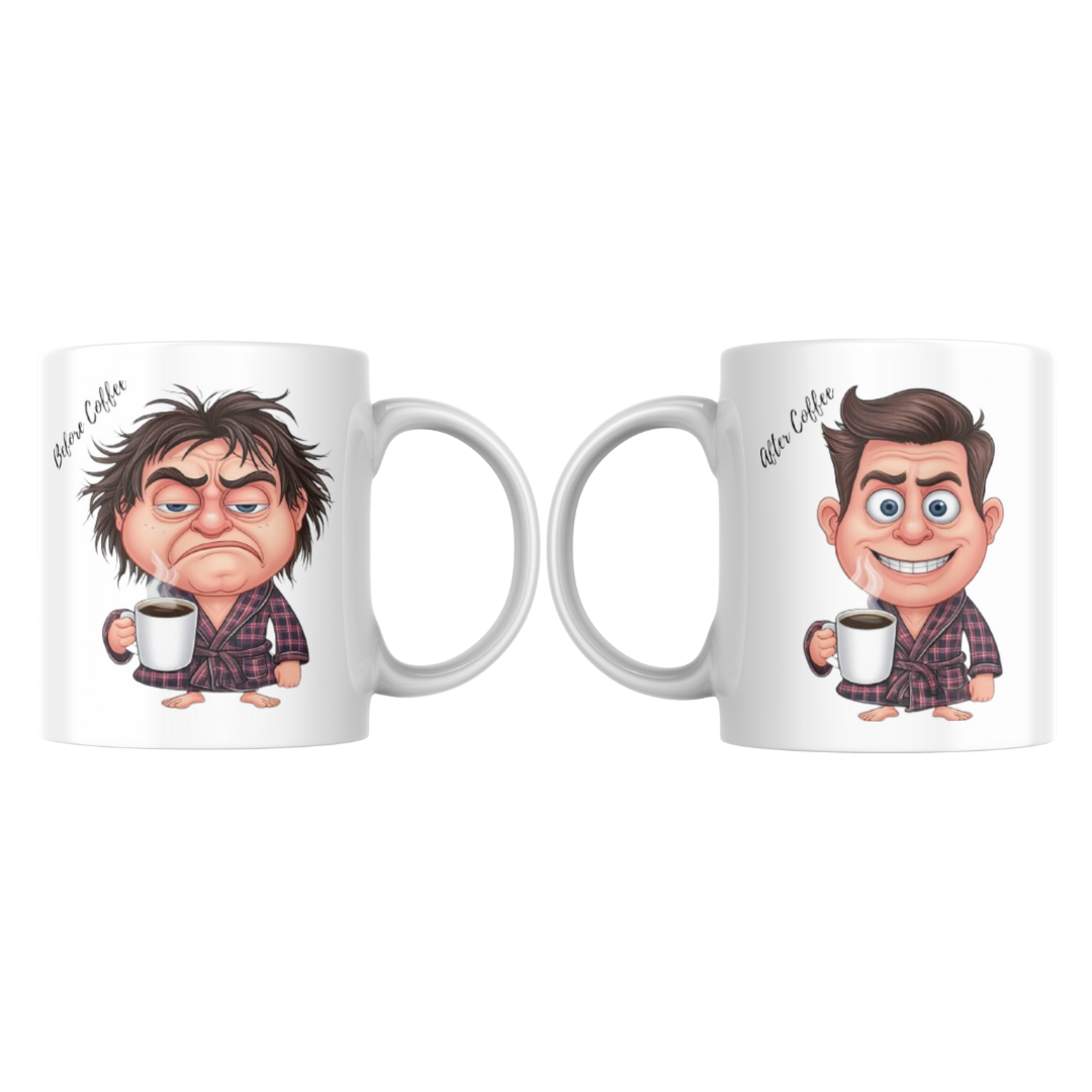 Tasse a café sarcasme du matin 11 oz
