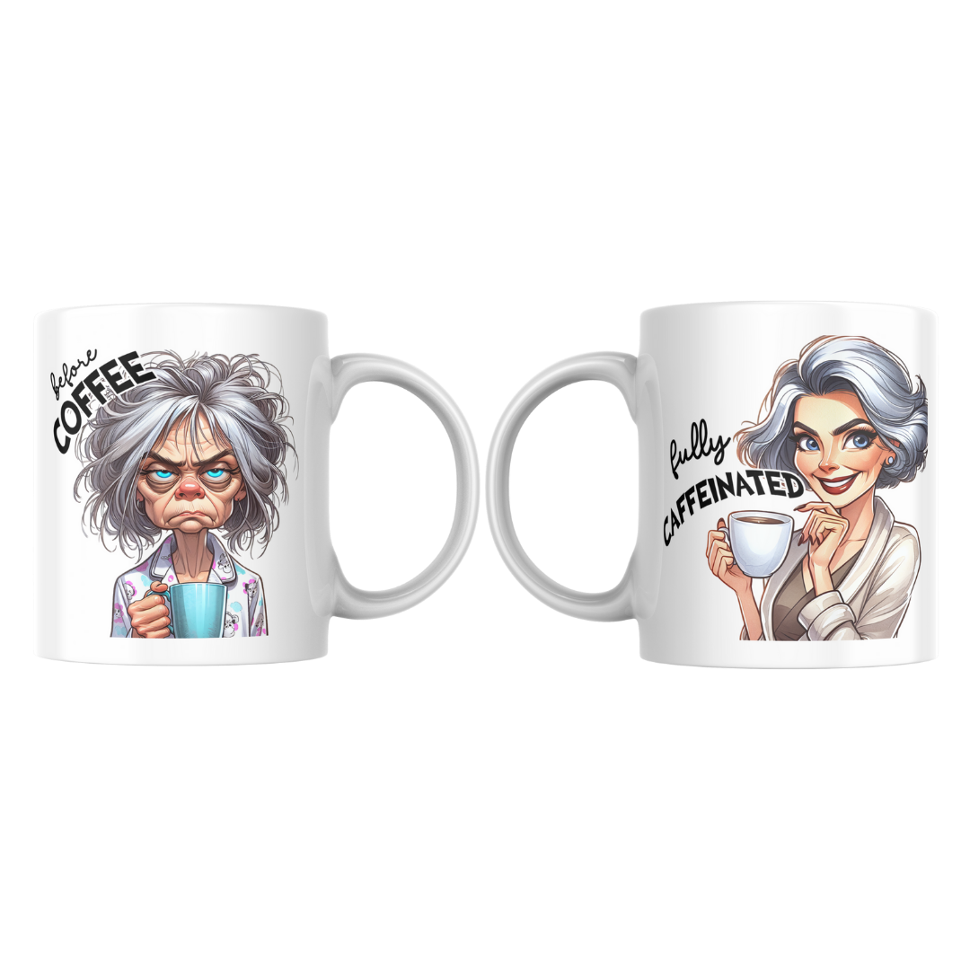 Tasse a café sarcasme du matin 11 oz