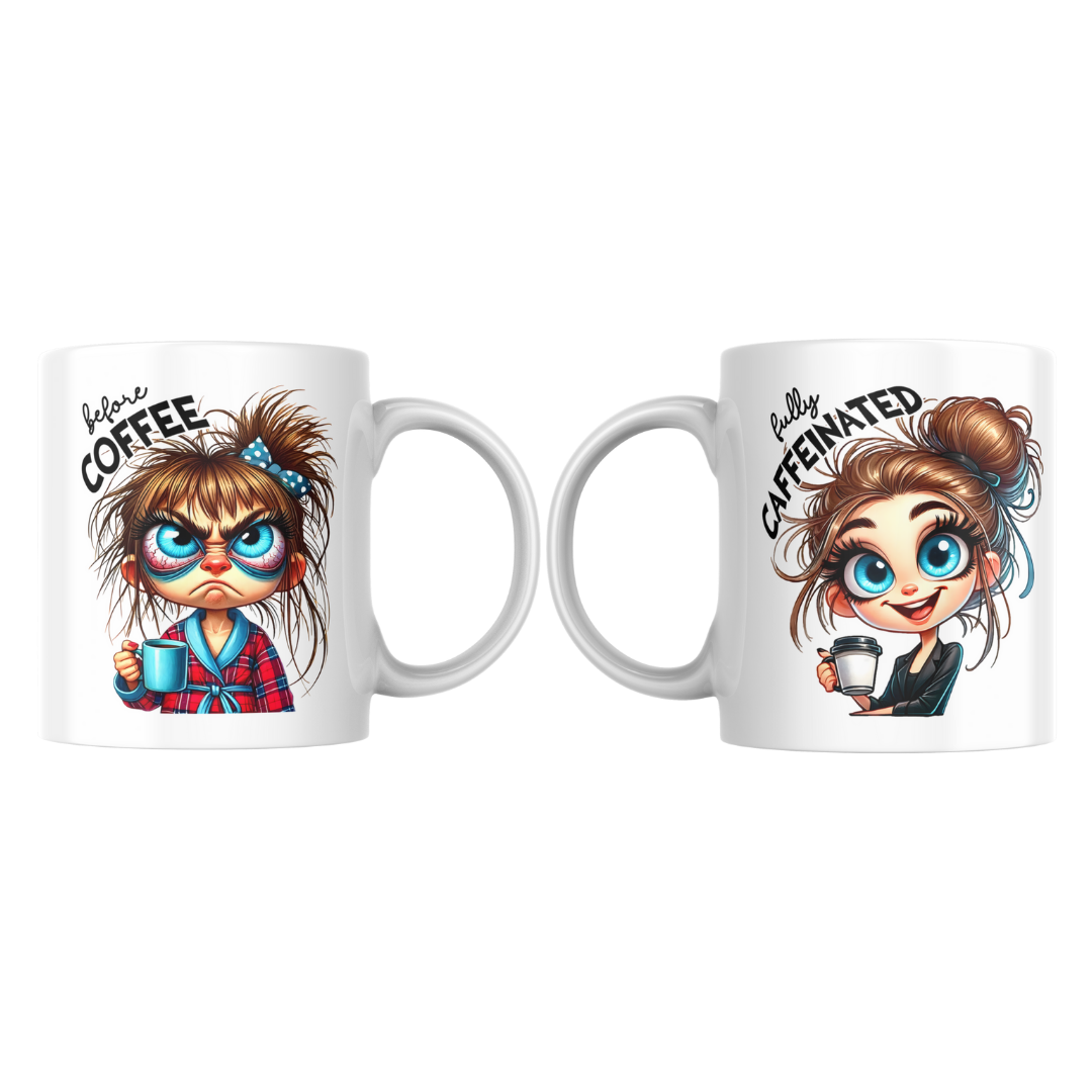 Tasse a café sarcasme du matin 11 oz