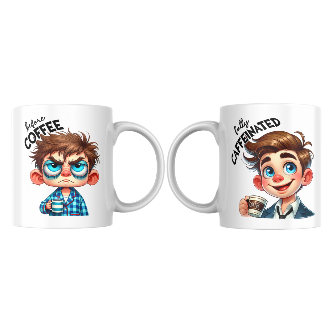 Tasse a café sarcasme du matin 11 oz