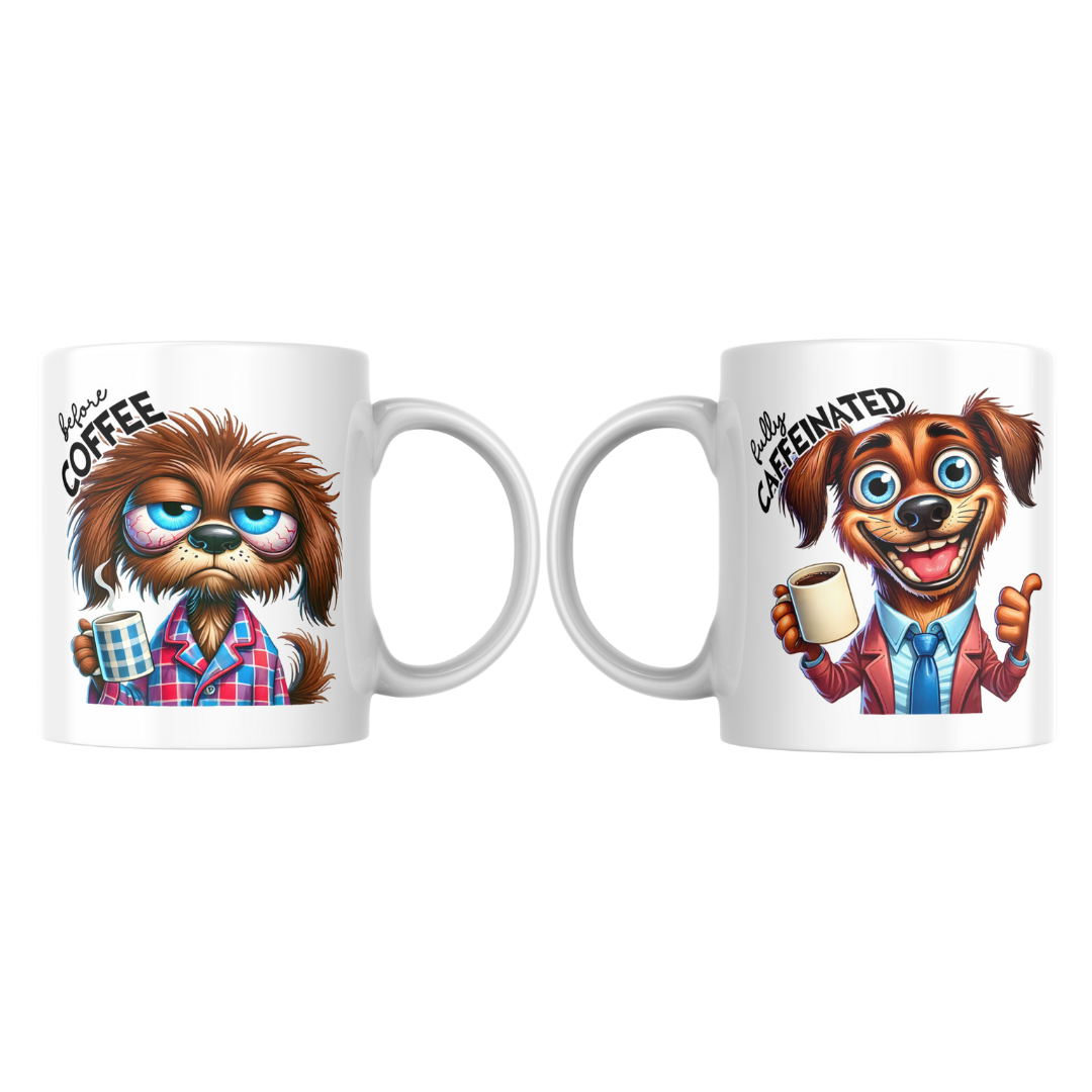 Tasse a café sarcasme du matin 11 oz