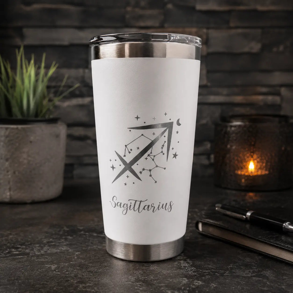 Tasse 20oz blanche personnalisée À Boire