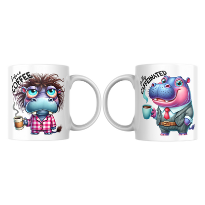 Tasse a café sarcasme du matin 11 oz