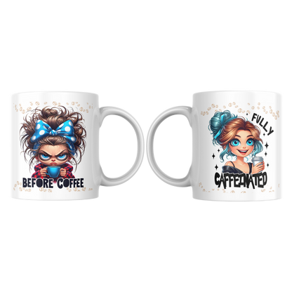 Tasse a café sarcasme du matin 11 oz