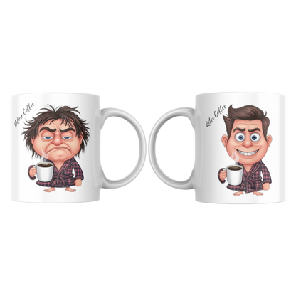 Tasse a café sarcasme du matin 11 oz