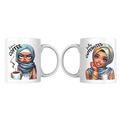 Tasse a café sarcasme du matin 11 oz