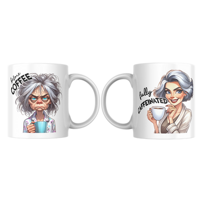 Tasse a café sarcasme du matin 11 oz