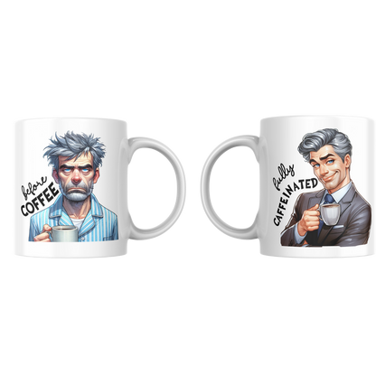 Tasse a café sarcasme du matin 11 oz