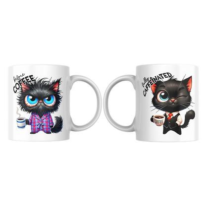 Tasse a café sarcasme du matin 11 oz