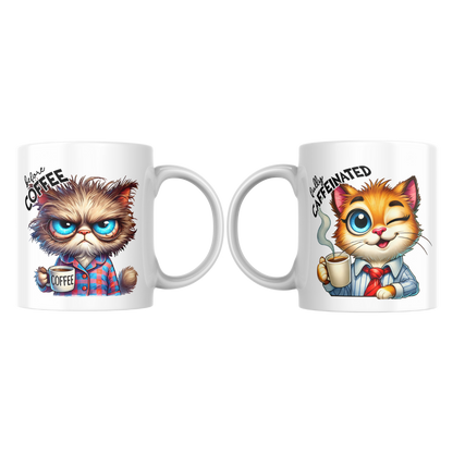 Tasse a café sarcasme du matin 11 oz