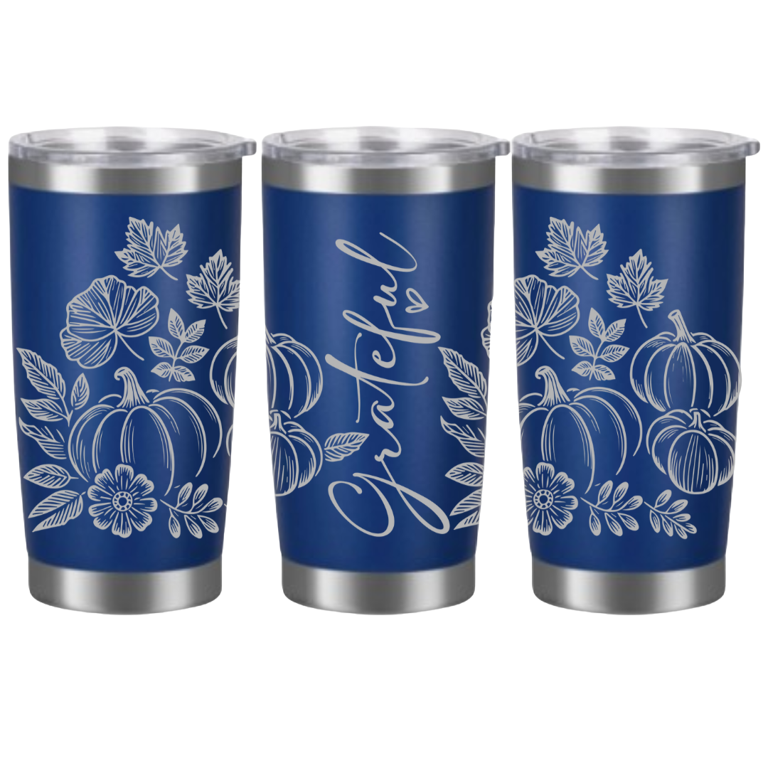 Tasses à café acier inoxydable 20oz (design 360) Automne