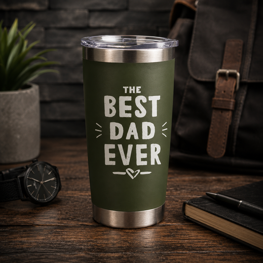 Tasse 20oz kaki personnalisée