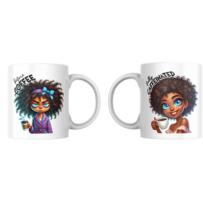 Tasse a café sarcasme du matin 11 oz