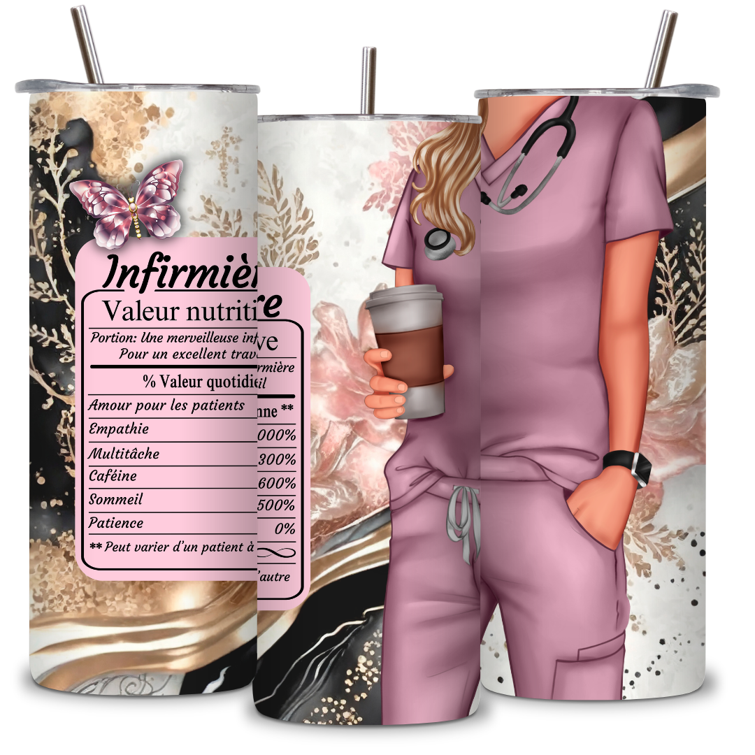 Bouteille d'eau  à sublimation 30 OZ